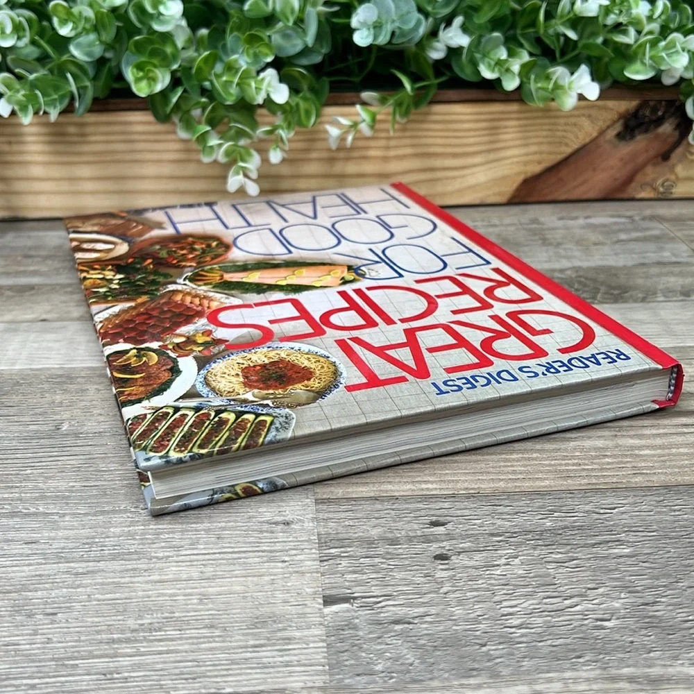 Reader’s Digest Great Recipes For Good Health Hardcover Cookbook